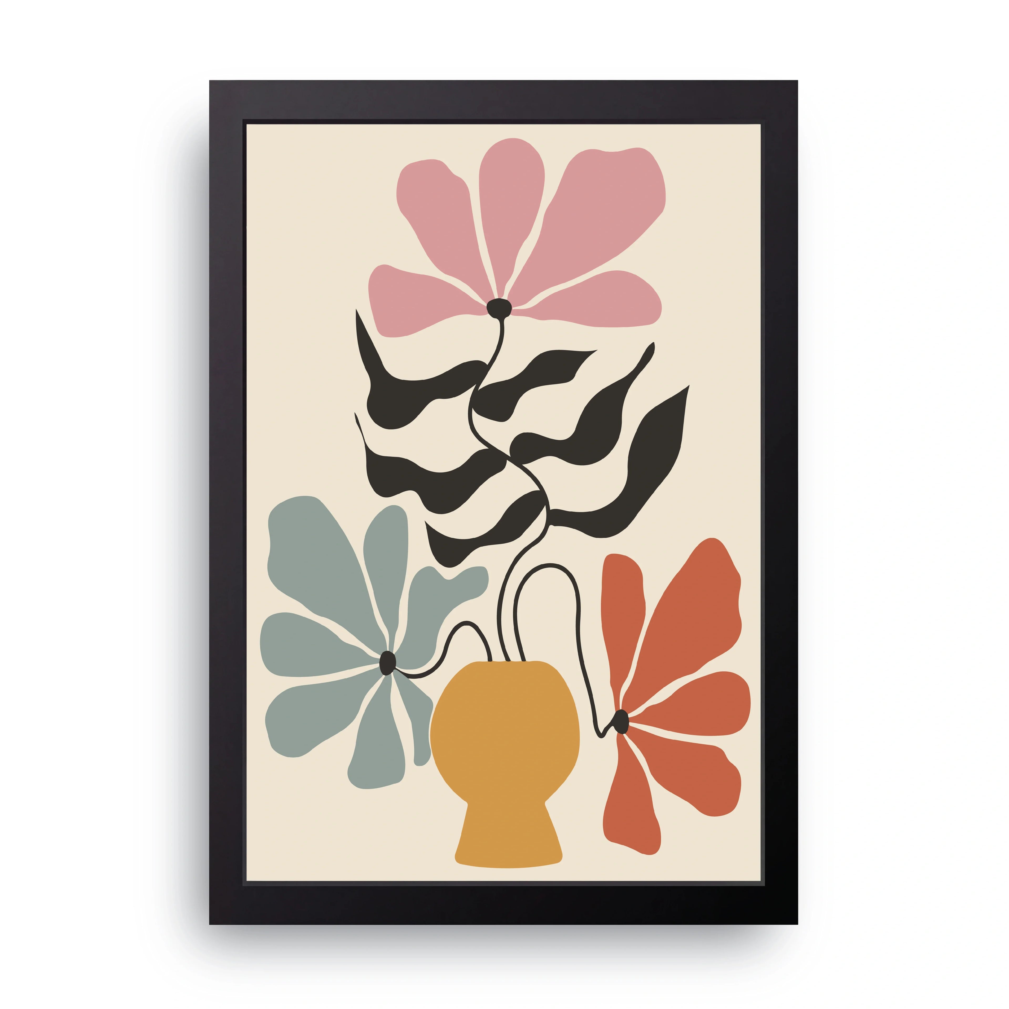 Floral Arrangement framed wall art print — HIBR