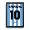 Maradona framed wall art print — HIBR