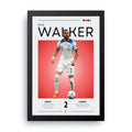 Kyle Walker framed wall art print — HIBR