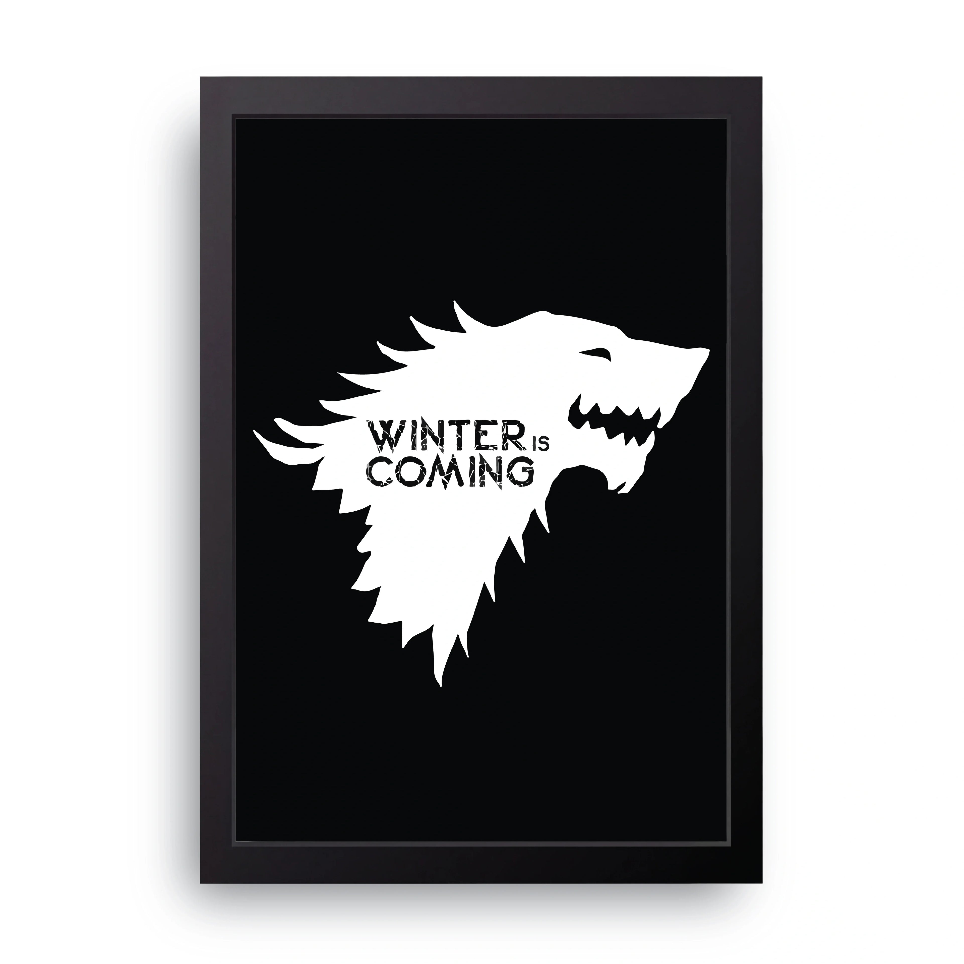 House Stark framed wall art print — HIBR