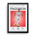 James Maddison framed wall art print — HIBR