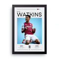 Ollie Watkins framed wall art print — HIBR