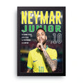 Neymar Junior framed wall art print — HIBR