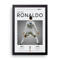 Cristiano Ronaldo framed wall art print — HIBR