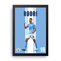 Rodri framed wall art print — HIBR