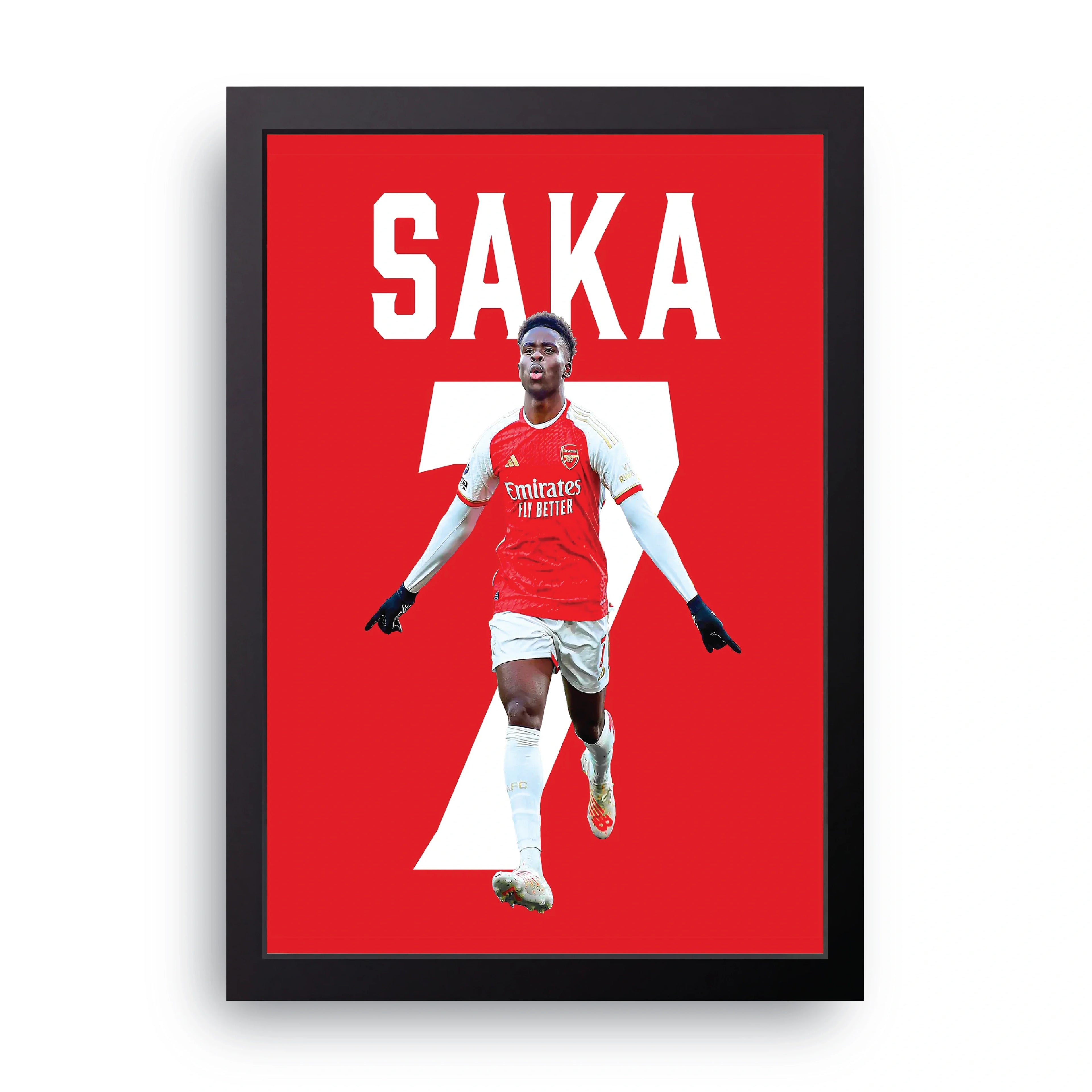 Saka 2 framed wall art print — HIBR