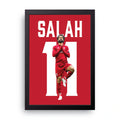 Salah Liverpool framed wall art print — HIBR