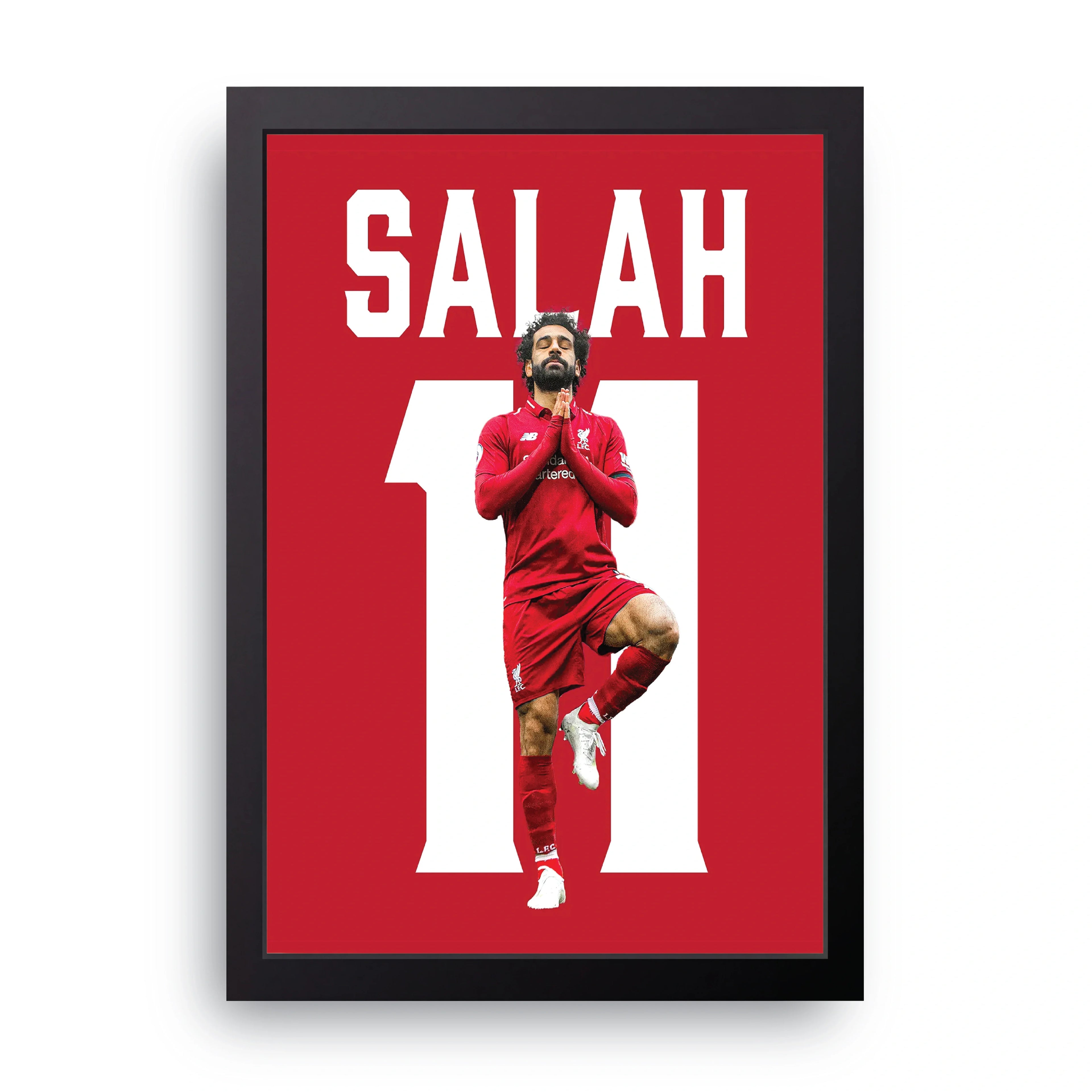 Salah Liverpool framed wall art print — HIBR