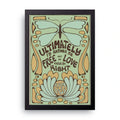 Ram Dass Quote framed wall art print — HIBR