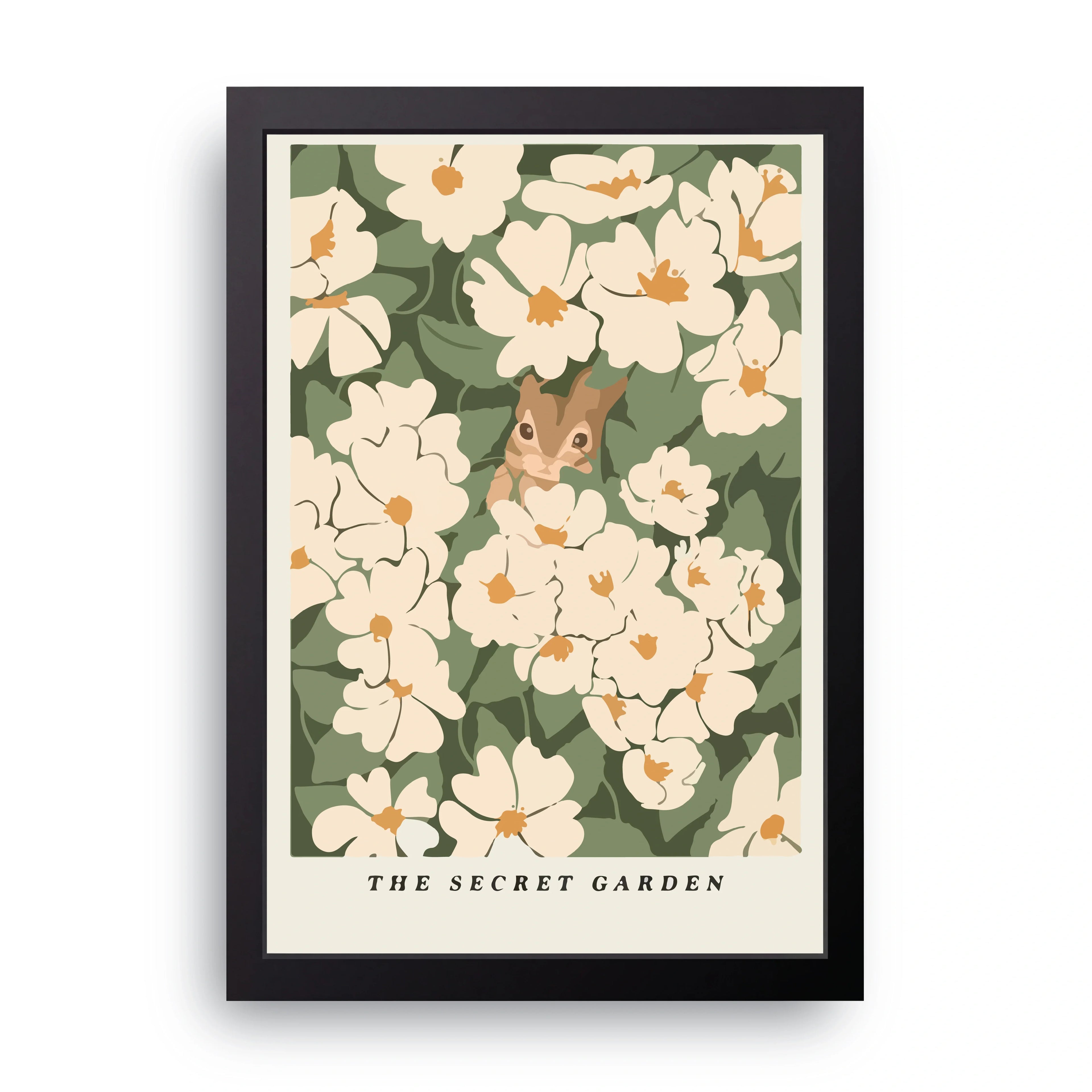 Secret Garden framed wall art print — HIBR