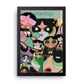 Powerpuff Girls 2 framed wall art print — HIBR