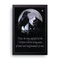 Winter Solstice framed wall art print — HIBR