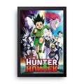 HUNTER X HUNTER (2) framed wall art print — HIBR