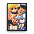 HUNTER X HUNTER (4) framed wall art print — HIBR