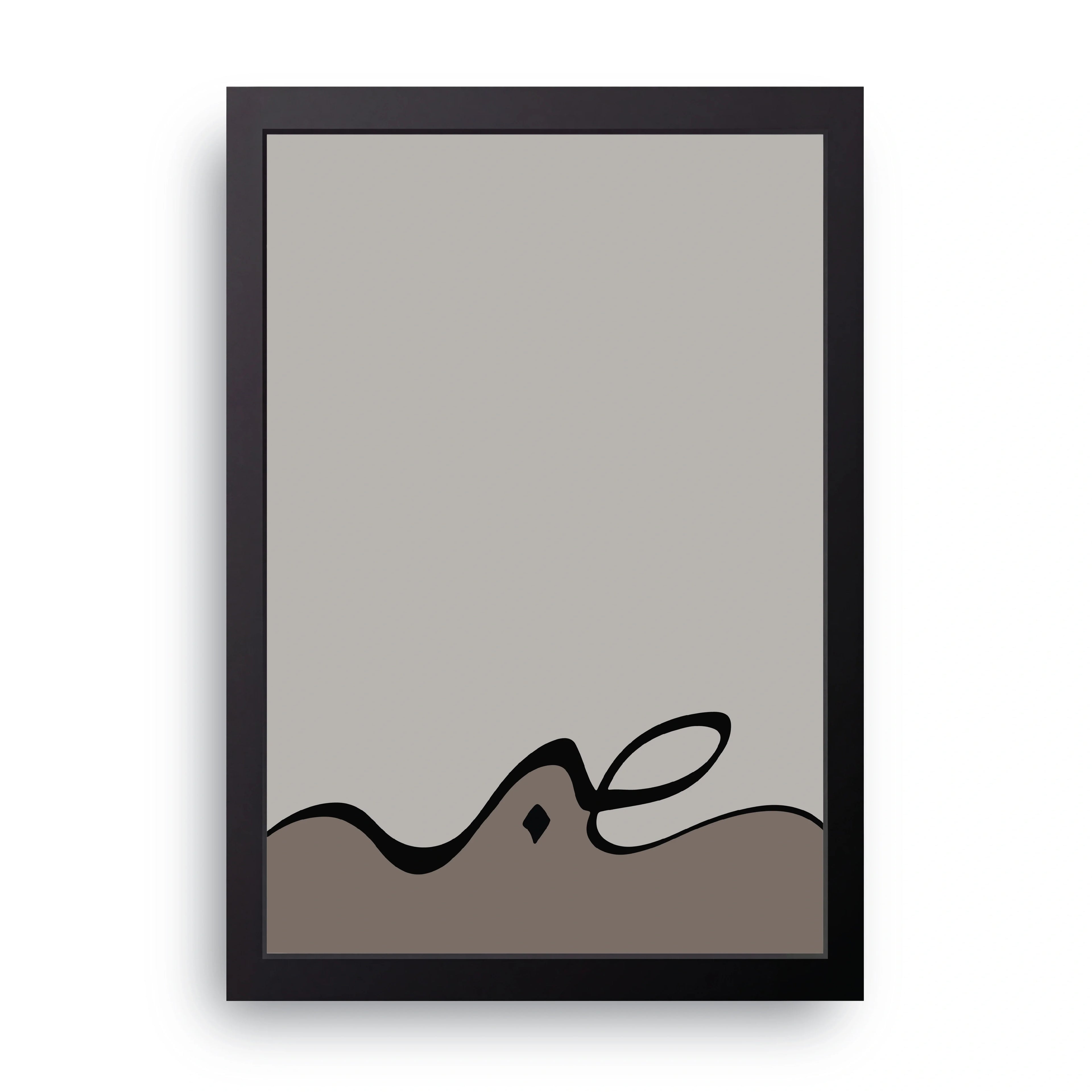 Sabr framed wall art print — HIBR