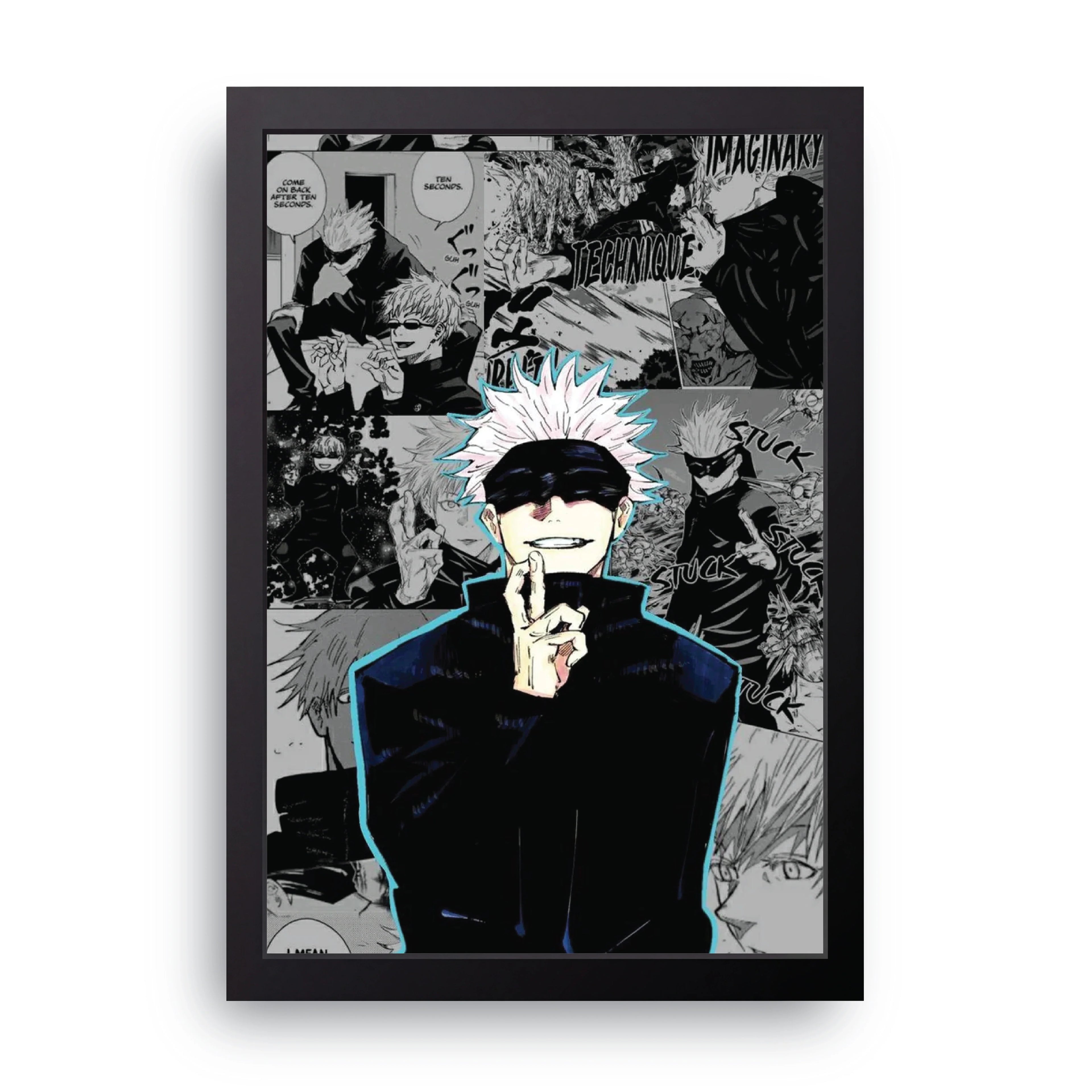 JUJUTSU KAISEN 6 framed wall art print — HIBR