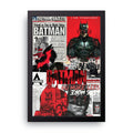 Gotham Gazette framed wall art print — HIBR