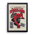 Amazing Spider-Man framed wall art print — HIBR