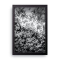 Frost framed wall art print — HIBR