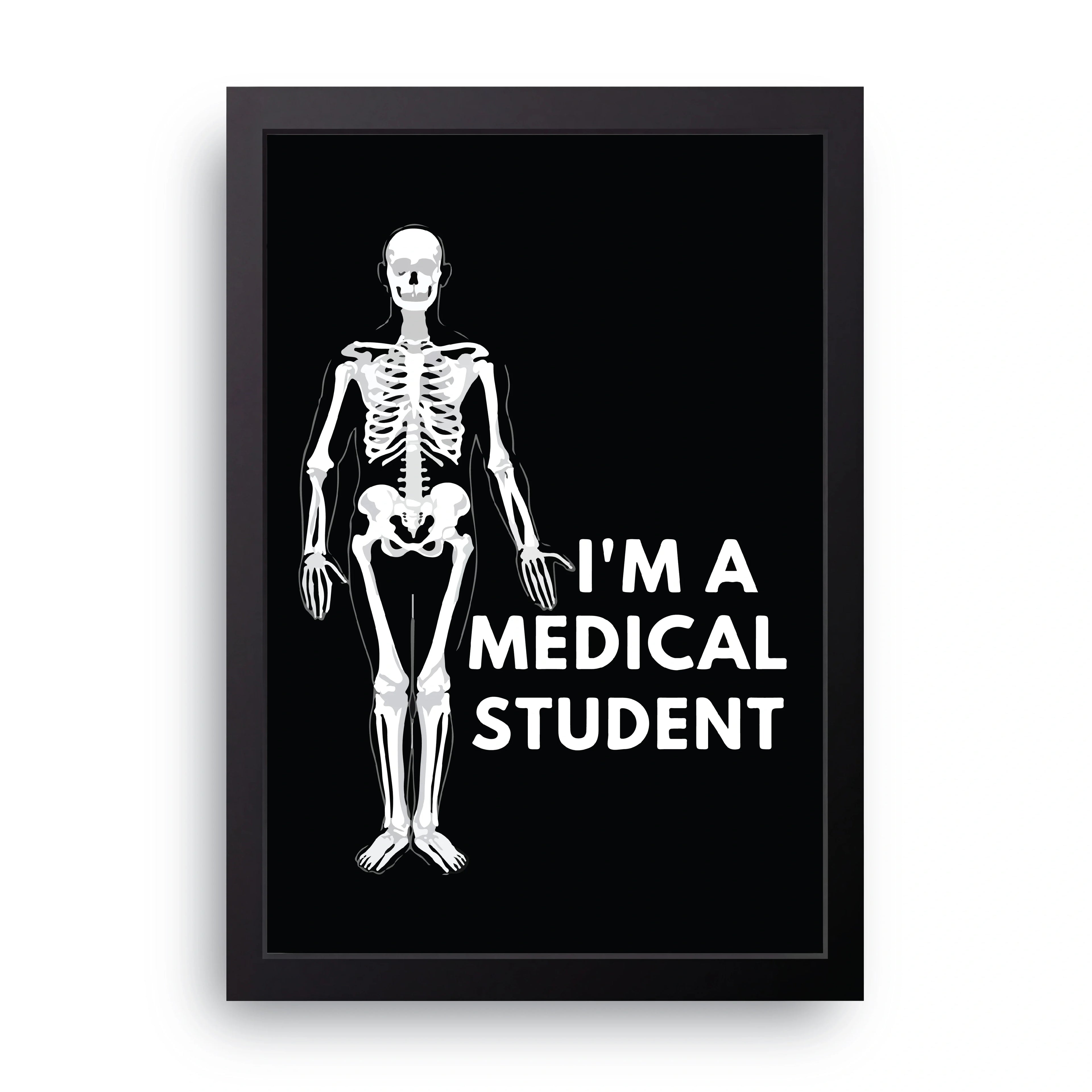 Medical Student framed wall art print — HIBR