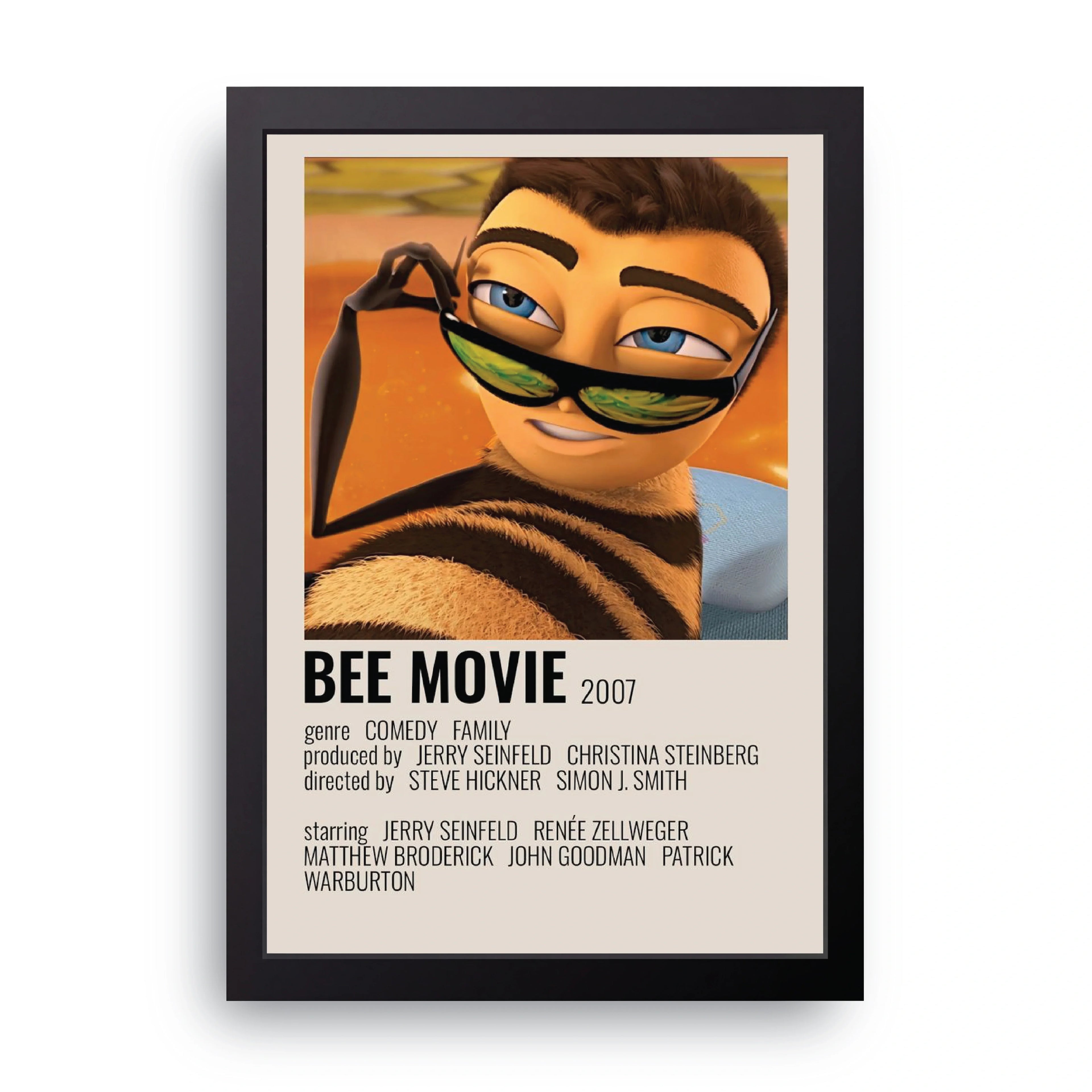 Bee Movie framed wall art print — HIBR