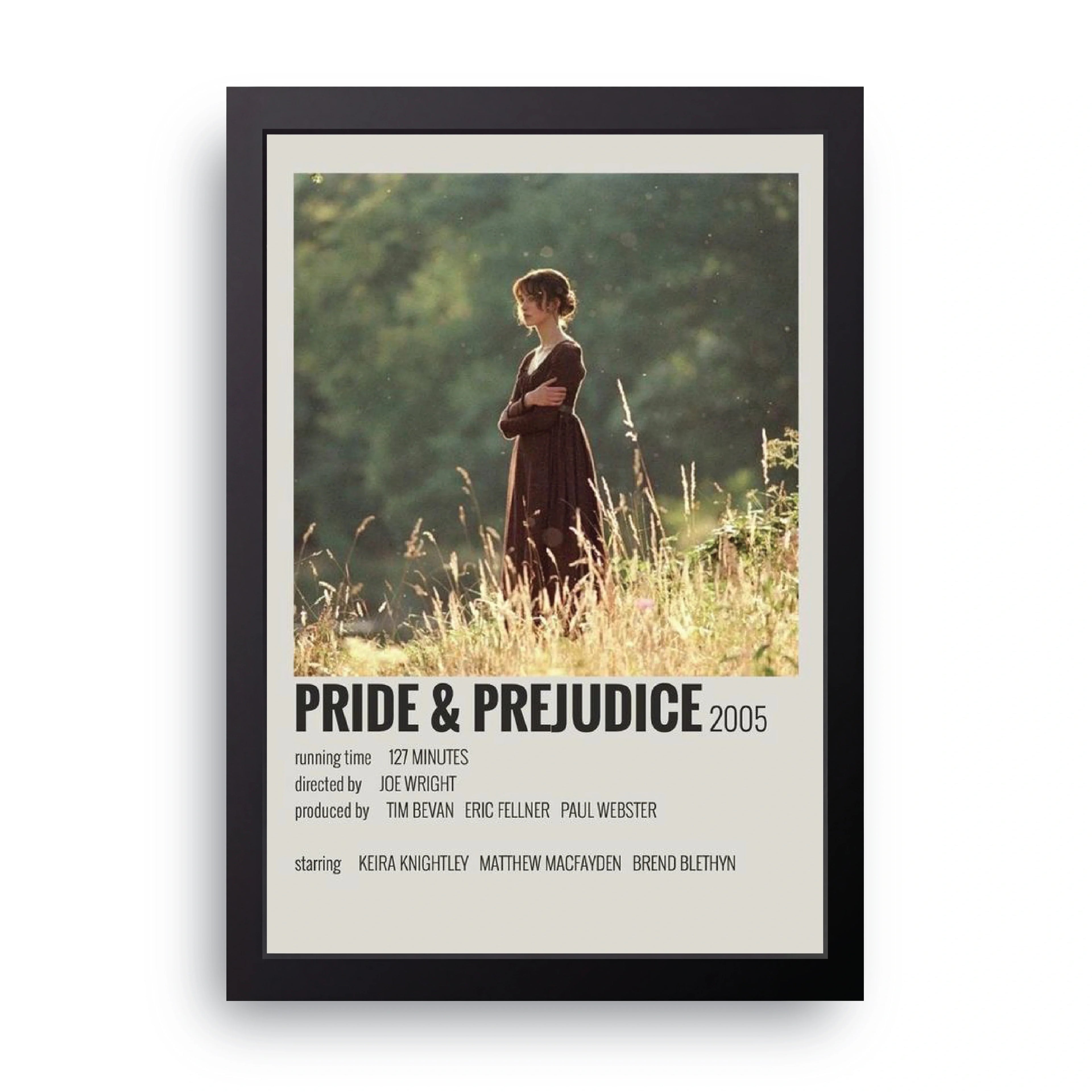 Pride & Prejudice framed wall art print — HIBR