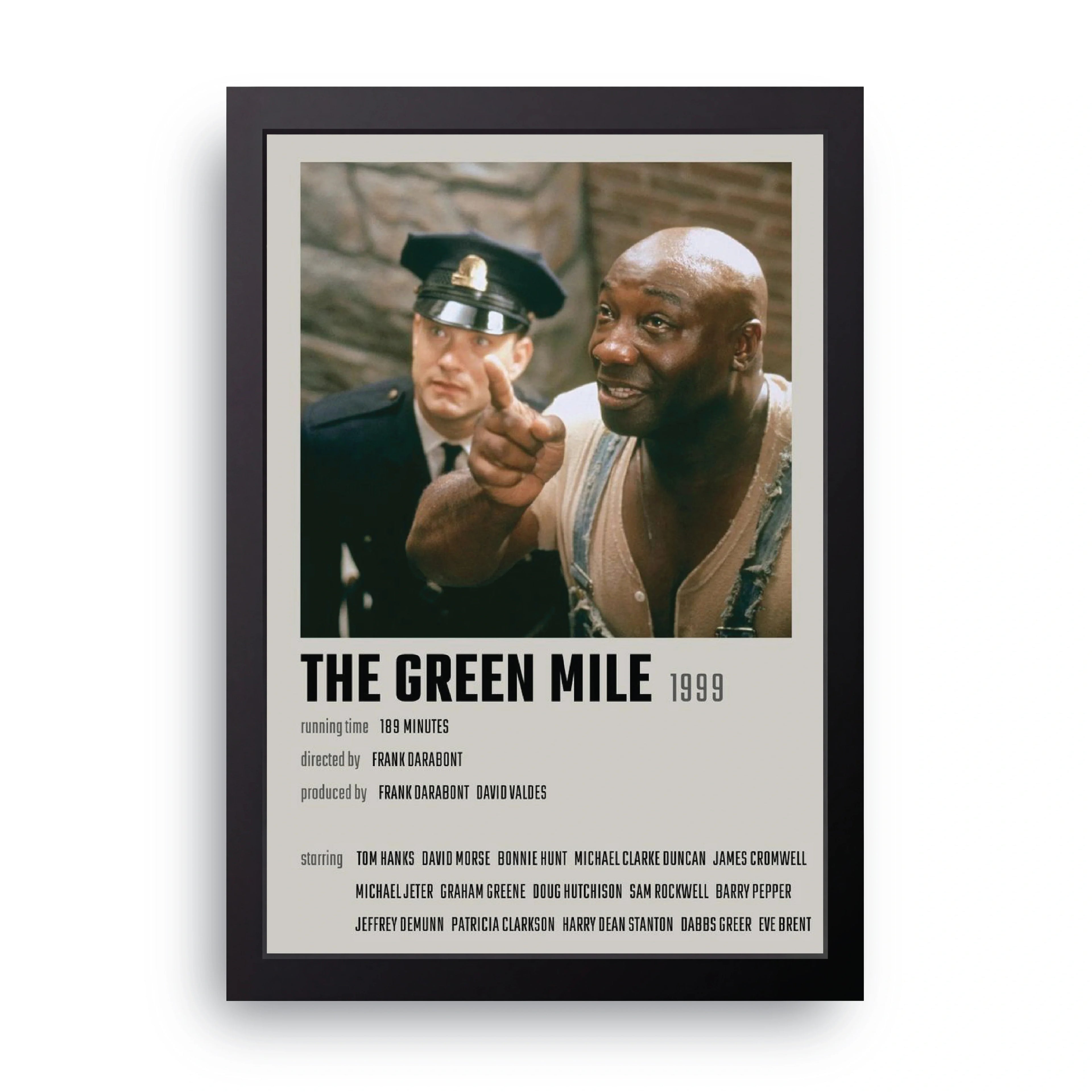 The Green Mile framed wall art print — HIBR
