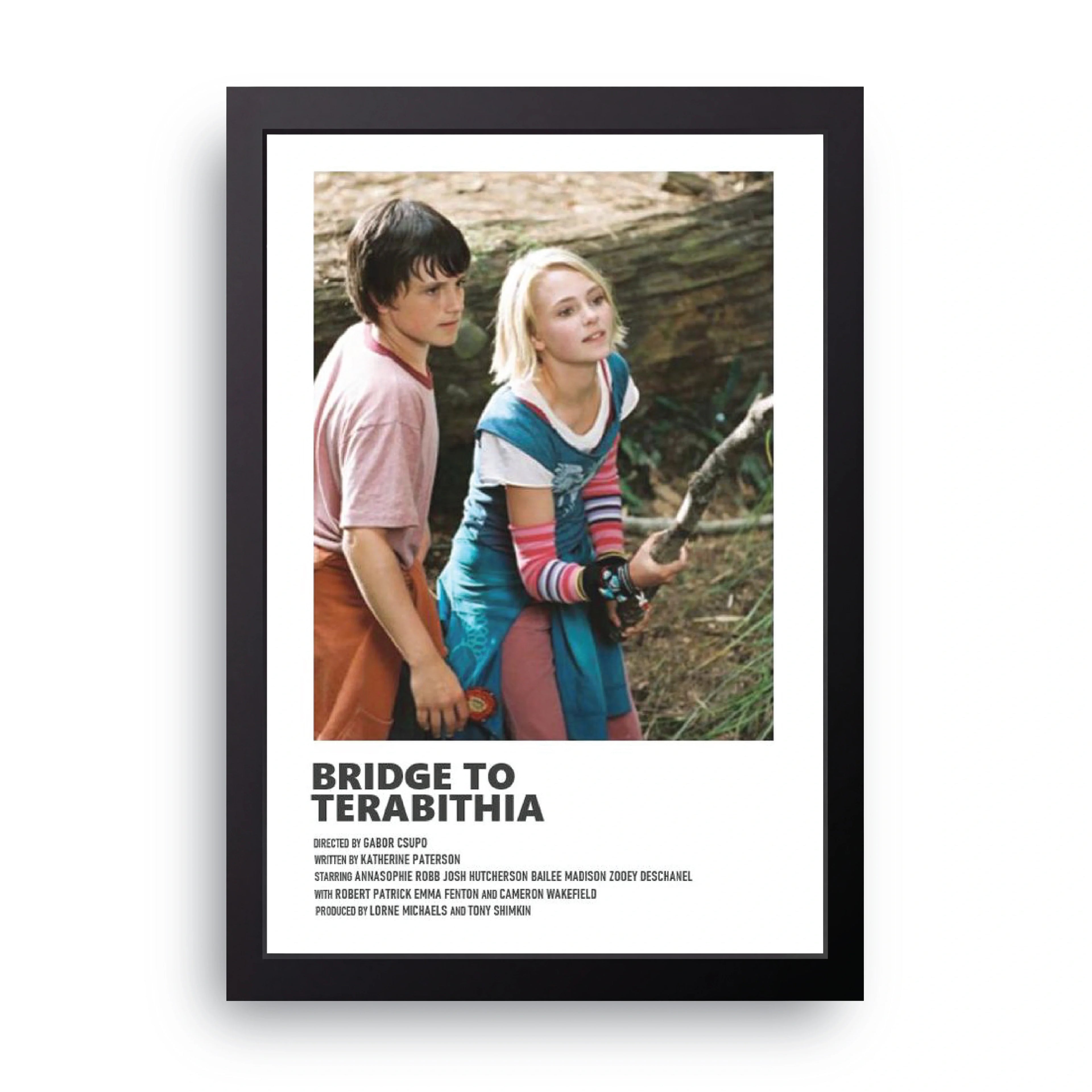 Bridge To Terabithia framed wall art print — HIBR