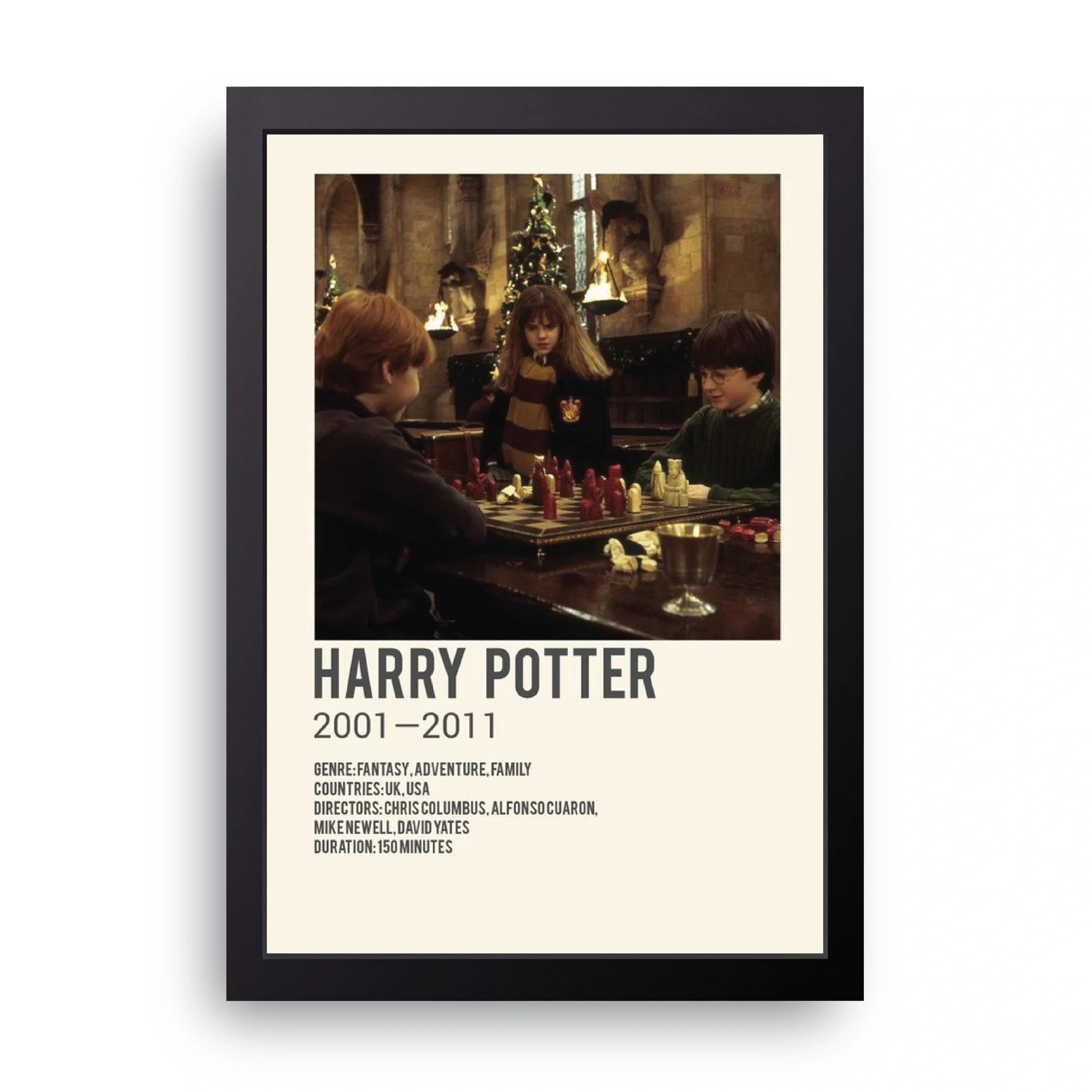 Harry Potter framed wall art print — HIBR