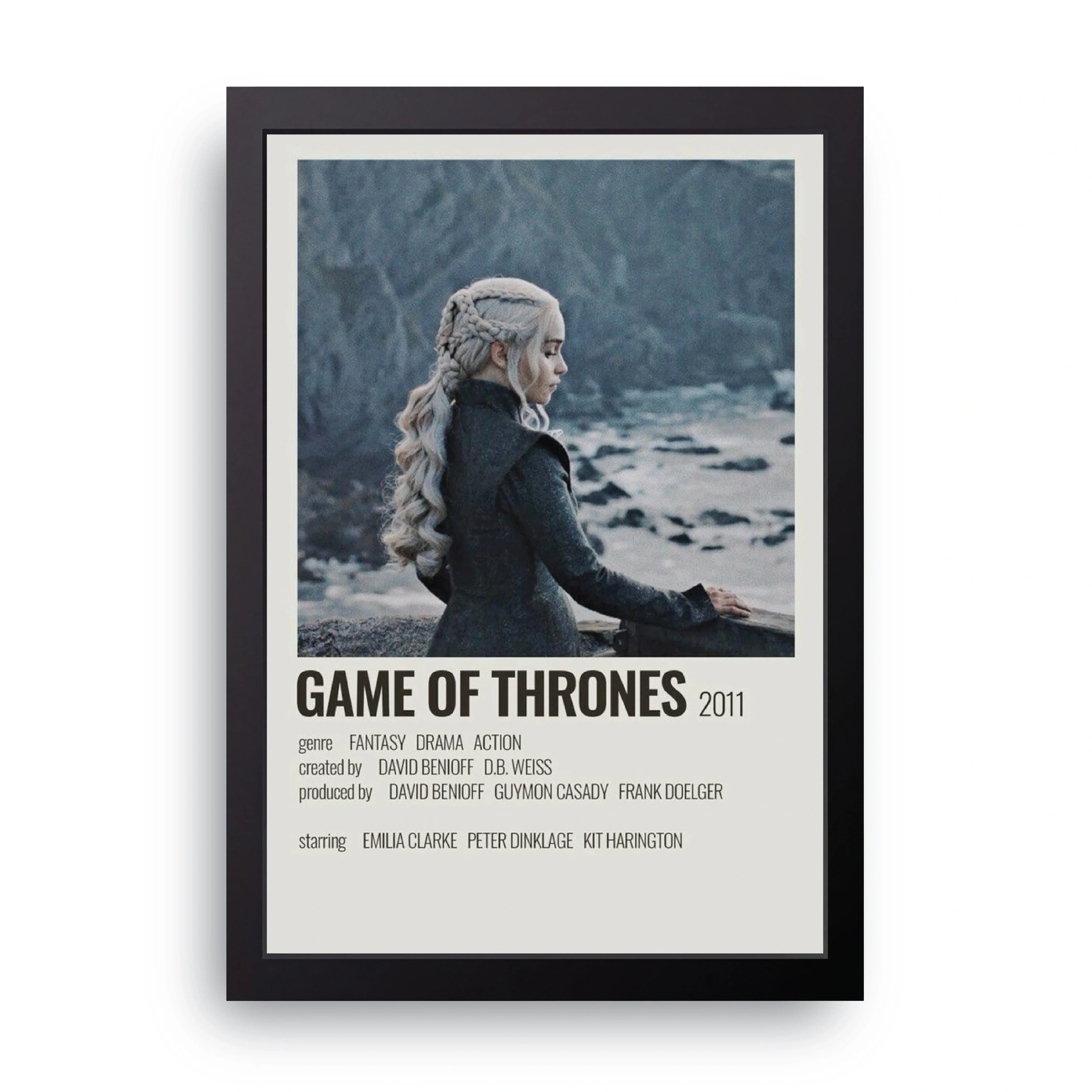 Game Of Thrones framed wall art print — HIBR
