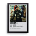 Cruella framed wall art print — HIBR