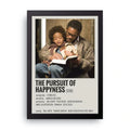 Pursuit Of Happyness framed wall art print — HIBR