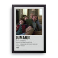 Jumanji framed wall art print — HIBR