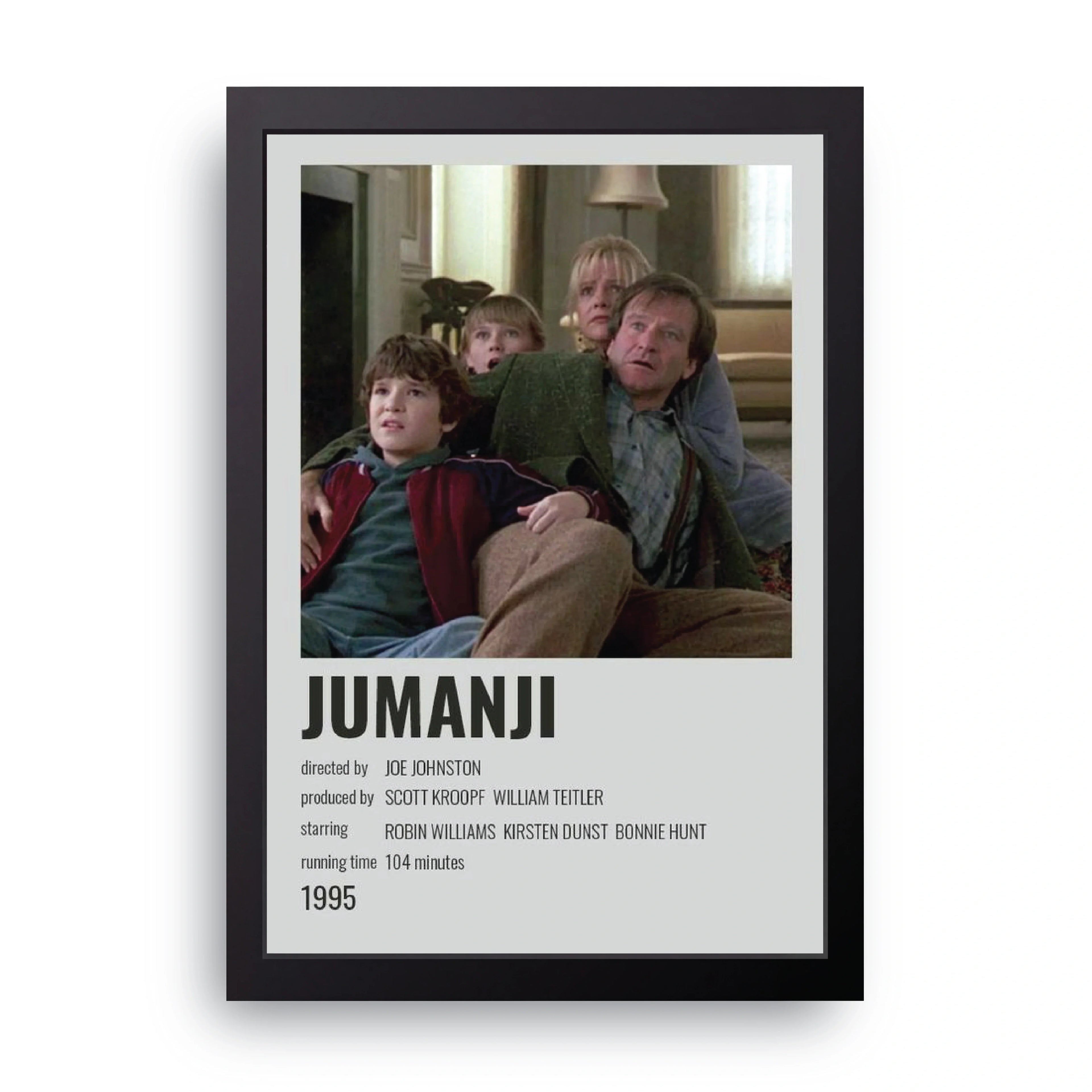 Jumanji framed wall art print — HIBR