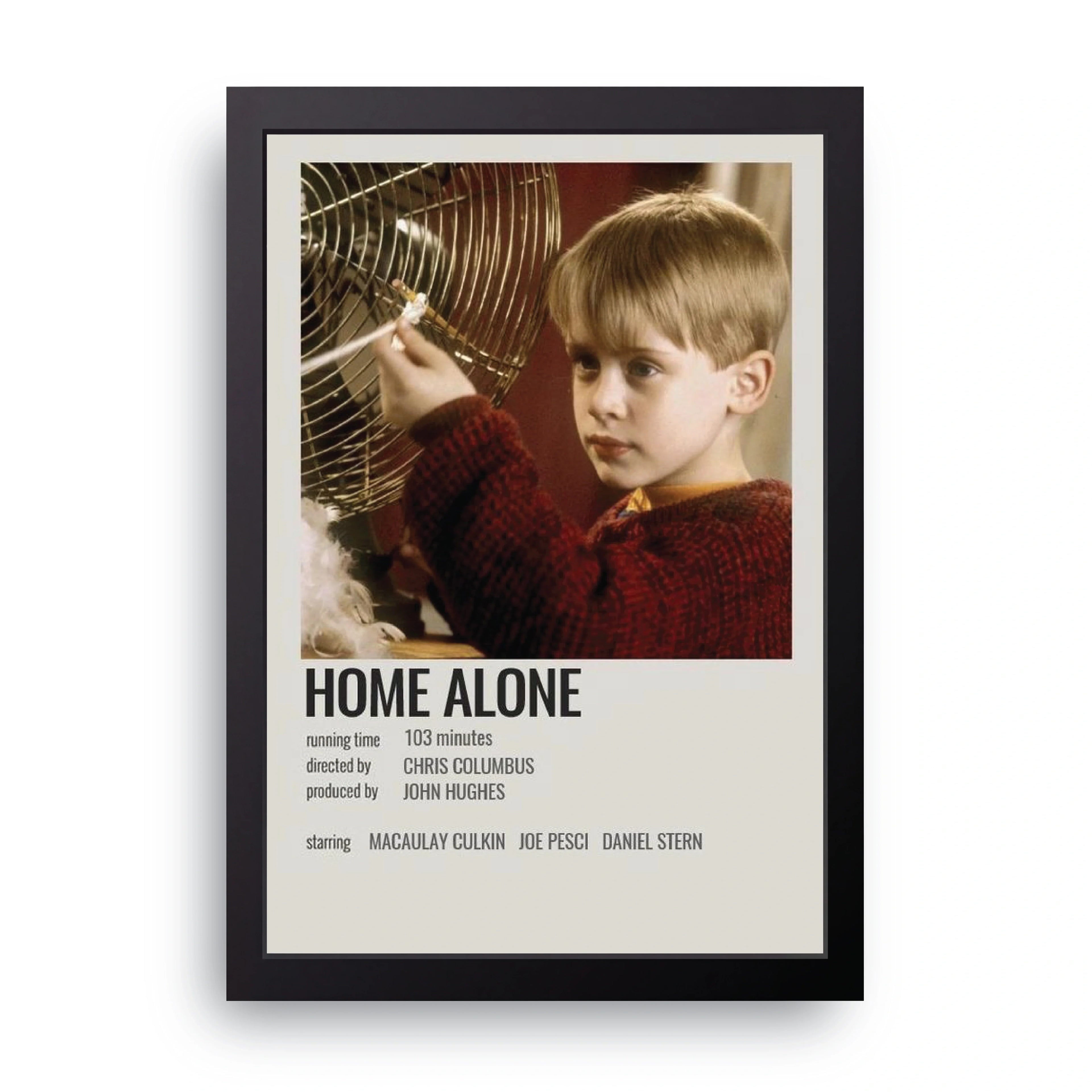 Home Alone framed wall art print — HIBR