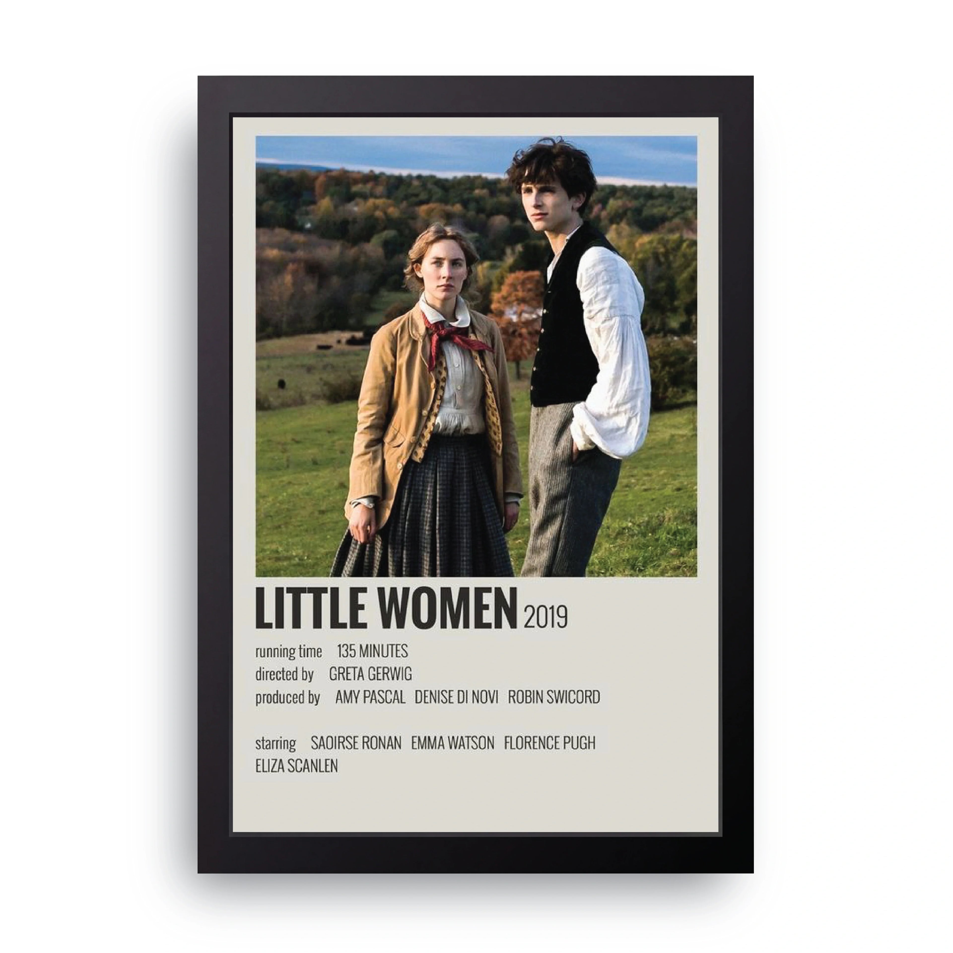 Little Women framed wall art print — HIBR