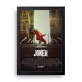 Joker framed wall art print — HIBR