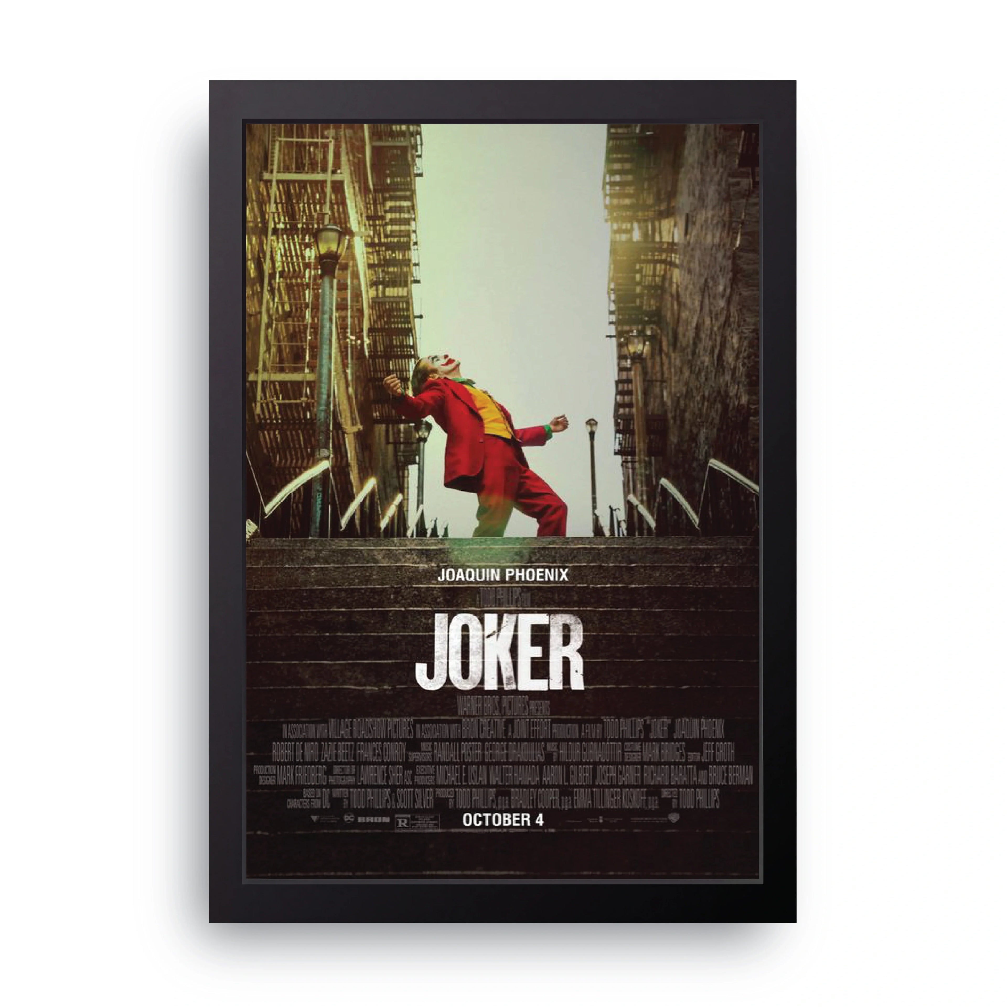 Joker framed wall art print — HIBR