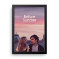 Before Sunrise framed wall art print — HIBR