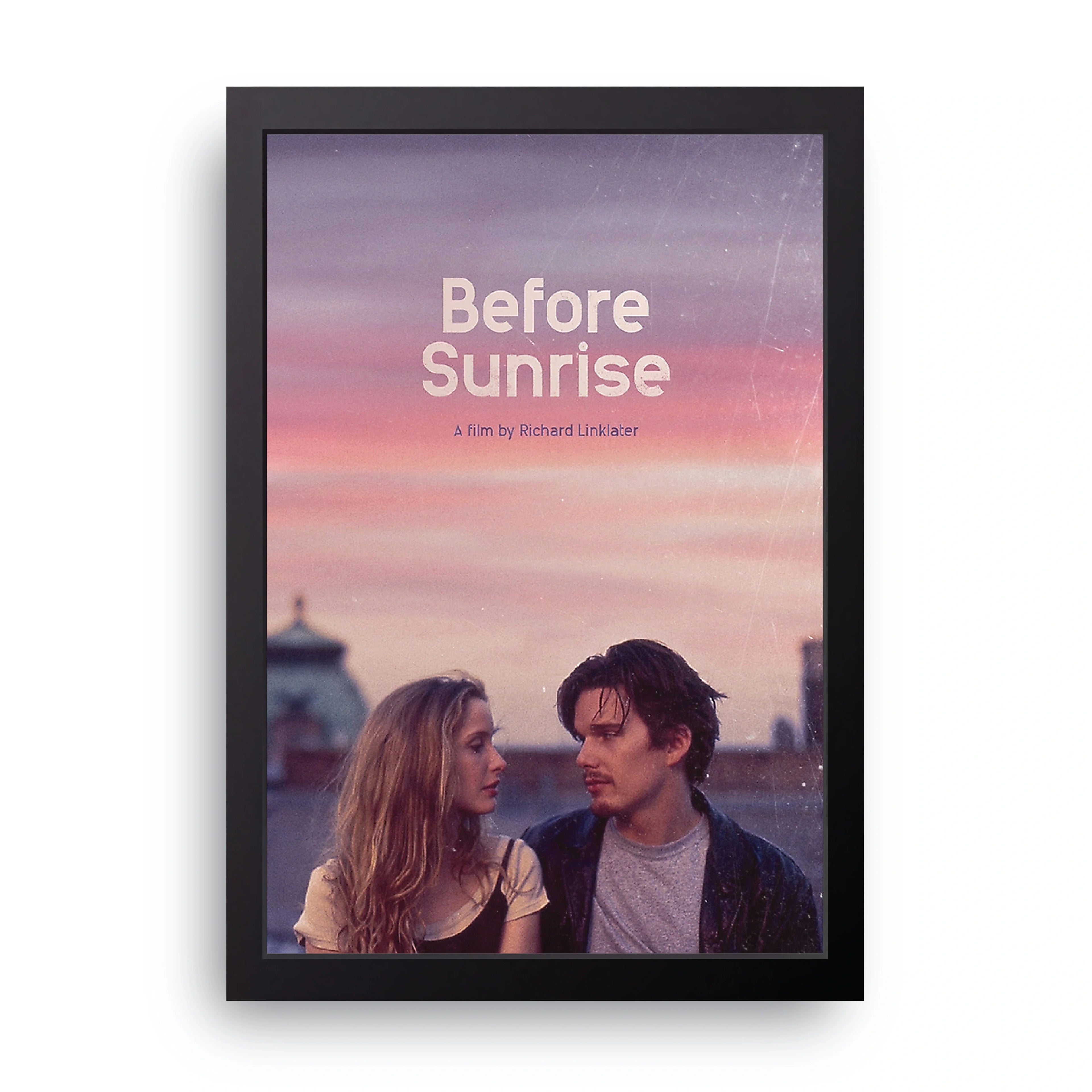 Before Sunrise framed wall art print — HIBR