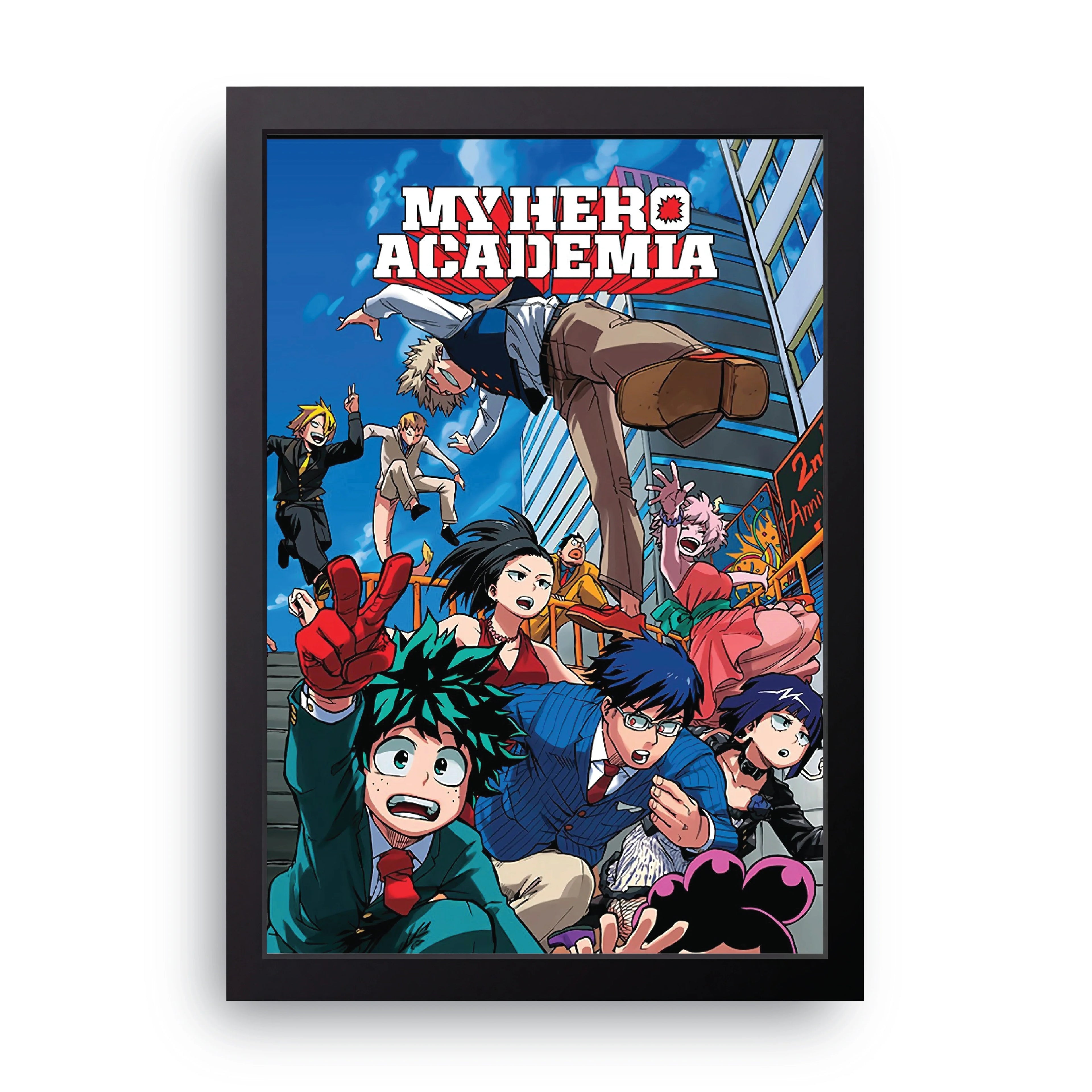 MY HERO ACADEMIA 1 framed wall art print — HIBR
