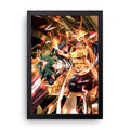 MY HERO ACADEMIA 2 framed wall art print — HIBR