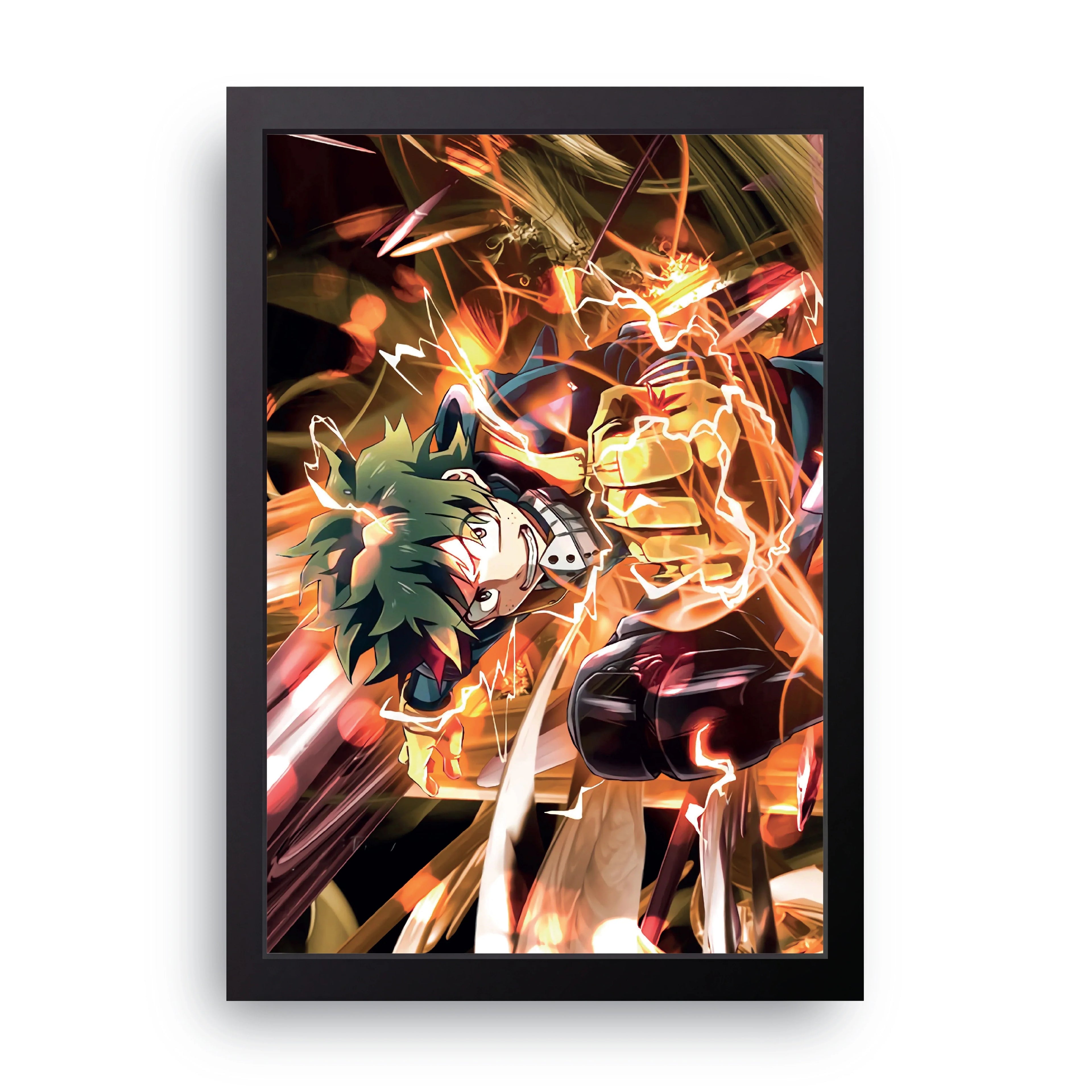 MY HERO ACADEMIA 2 framed wall art print — HIBR