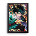 MY HERO ACADEMIA 3 framed wall art print — HIBR