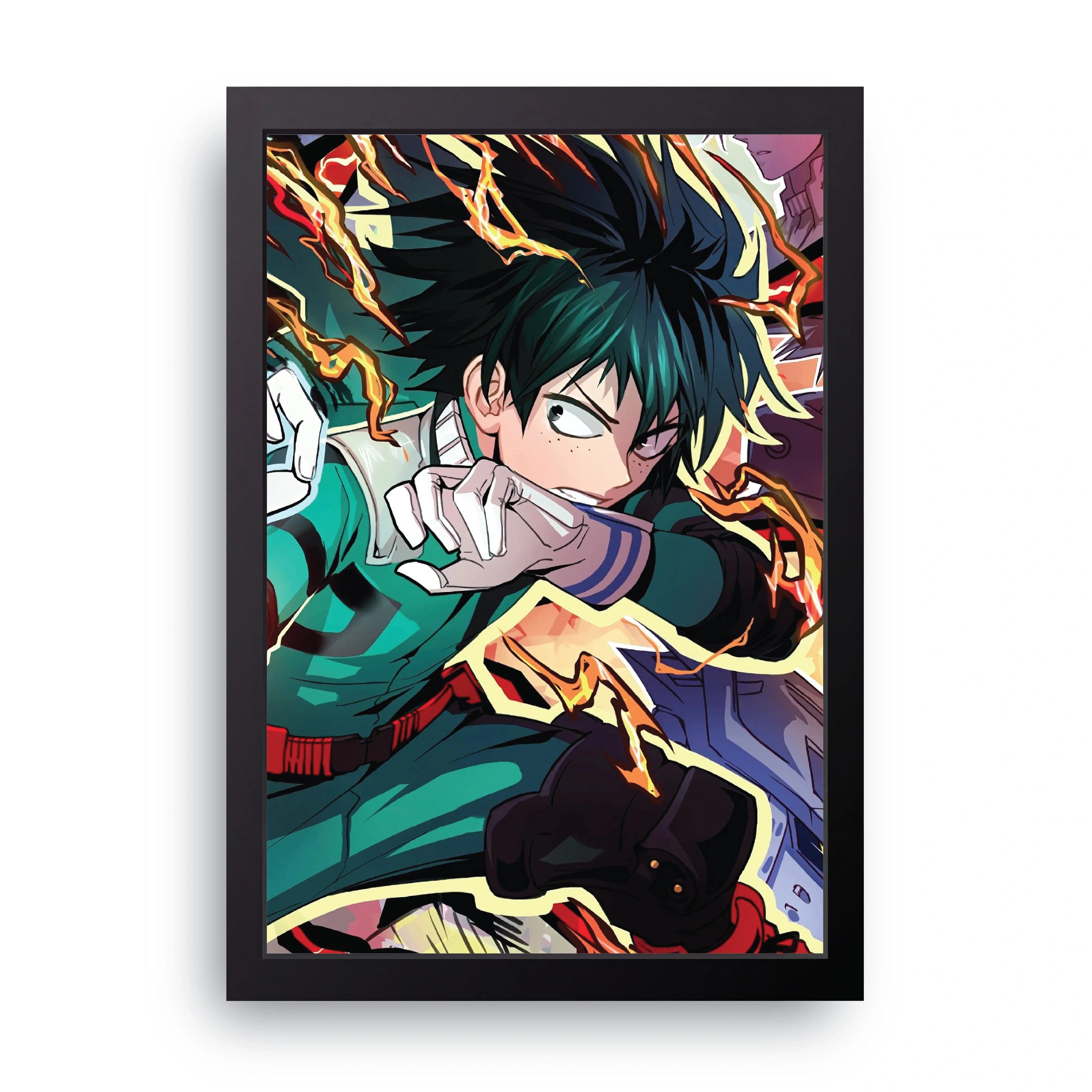 MY HERO ACADEMIA 3 framed wall art print — HIBR