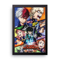 MY HERO ACADEMIA 5 framed wall art print — HIBR