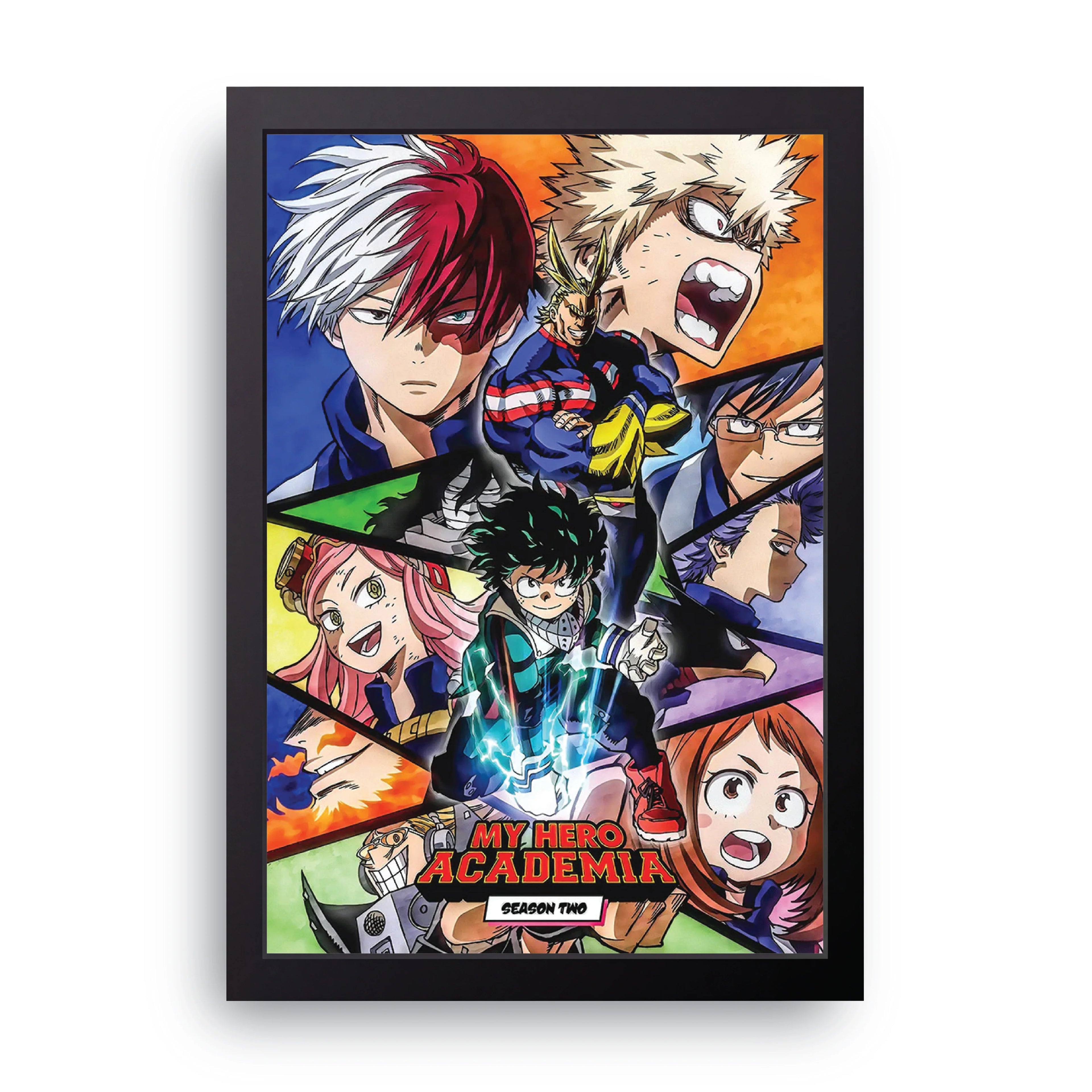 MY HERO ACADEMIA 5 framed wall art print — HIBR