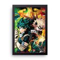 MY HERO ACADEMIA 6 framed wall art print — HIBR