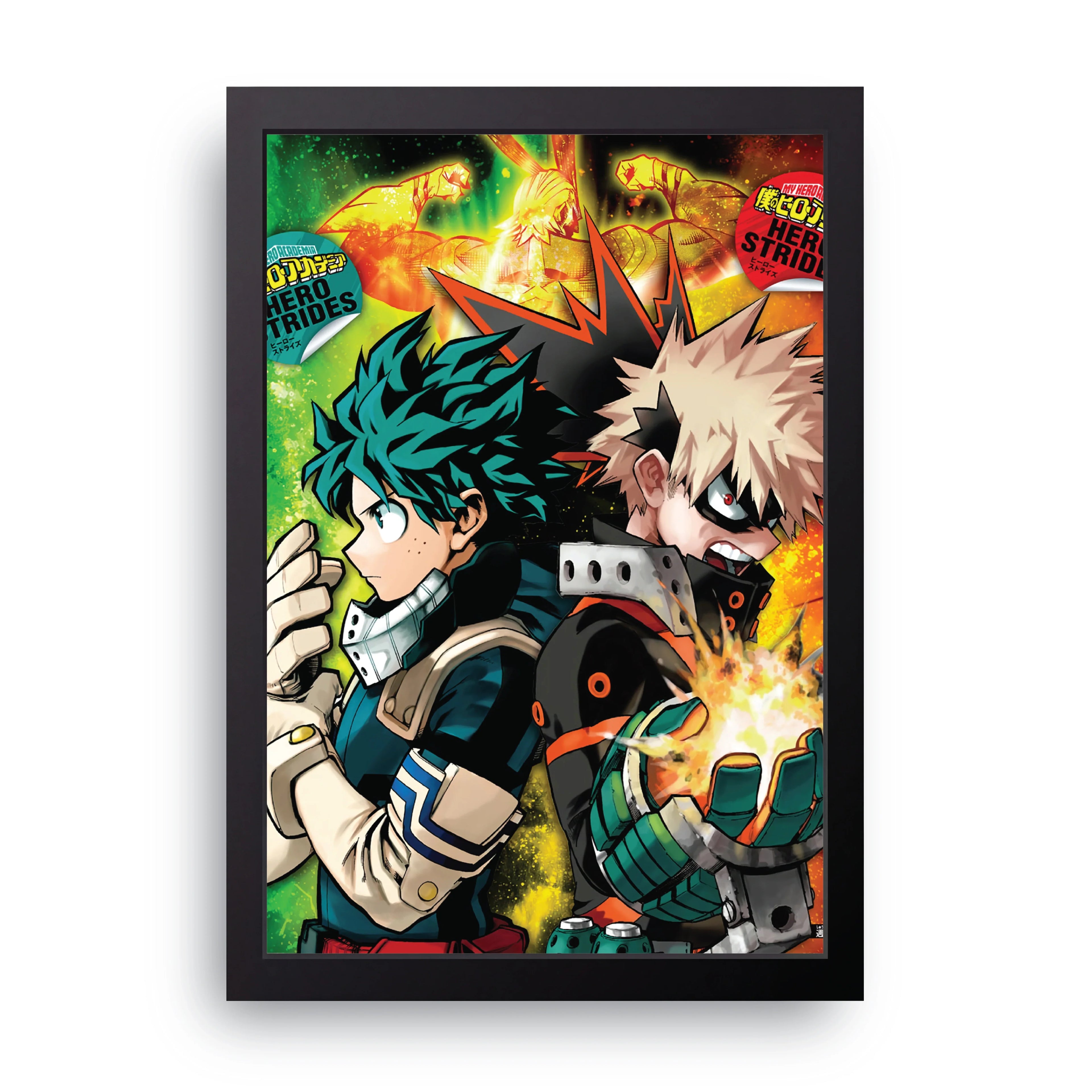 MY HERO ACADEMIA 6 framed wall art print — HIBR