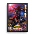 MY HERO ACADEMIA 7 framed wall art print — HIBR